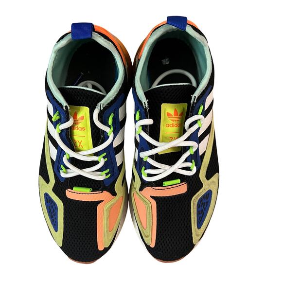 Adidas ZX 2K Boost FX6530 Black Multi-Color Leopard Sole Women’s Size 5 - Picture 5 of 12